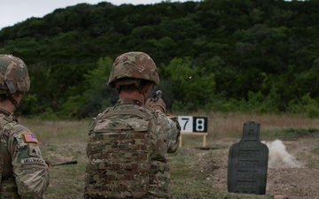 Soldiers from the 316th ESC qualify at ranges