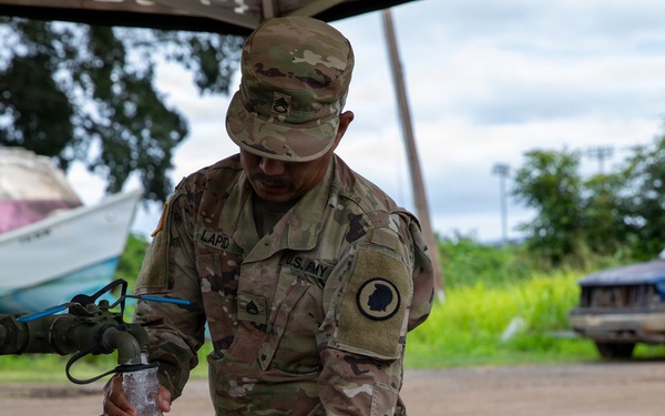 Hawaii National Guard provides drinking water to Waialua community