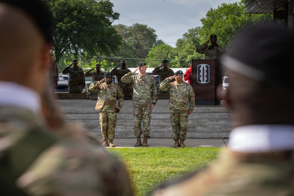 3-393 Brigade Engineer Battalion conducts Change of Responsibility ceremony
