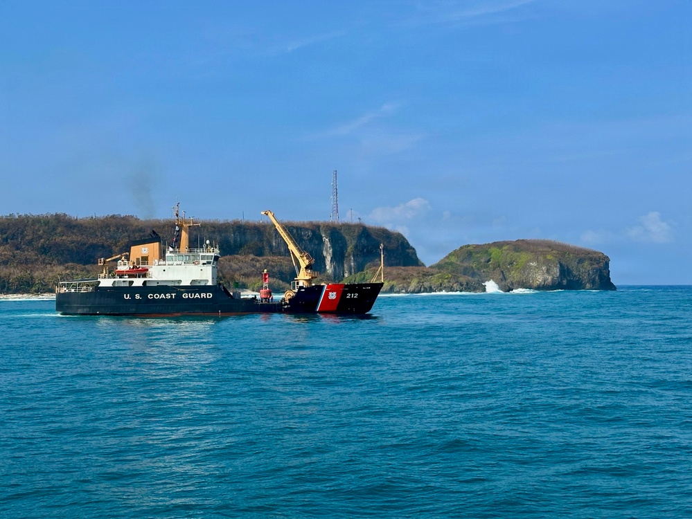 U.S. Coast Guard surges to CNMI as recovery push intensifies, continues support in Guam