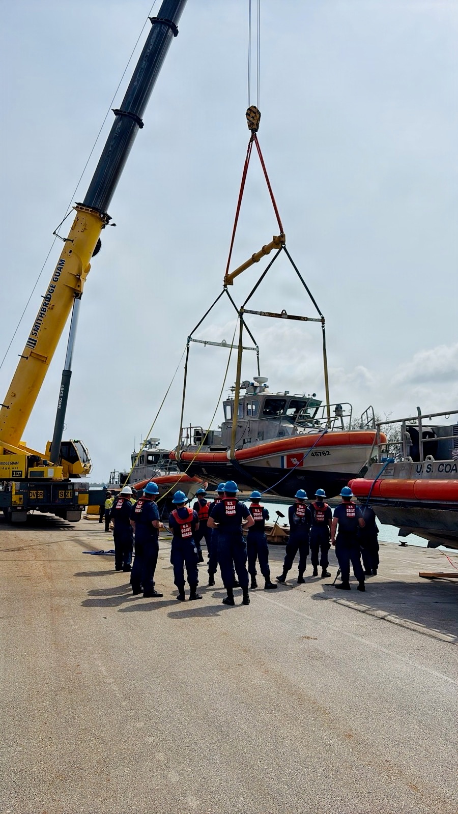 U.S. Coast Guard surges to CNMI as recovery push intensifies, continues support in Guam