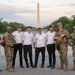 Mississippi National Guard Soldiers connect with the community at the Lincoln Memorial