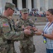 Mississippi National Guard Soldiers connect with the community at the Lincoln Memorial
