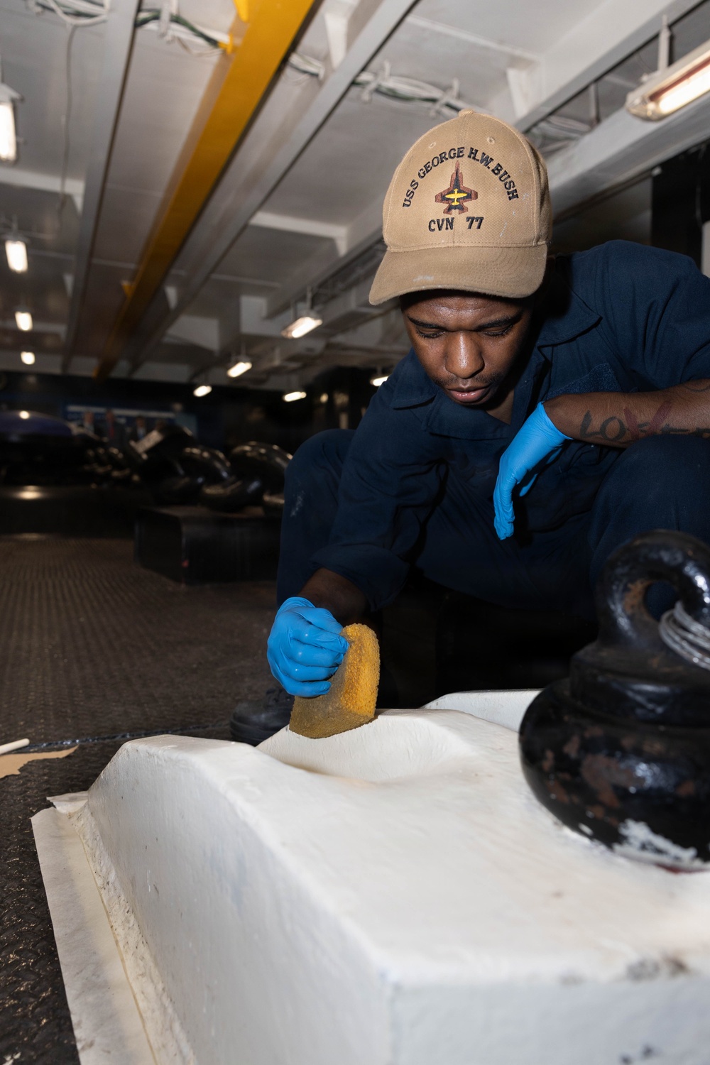 Daily Operations Aboard USS George H.W. Bush (CVN 77)