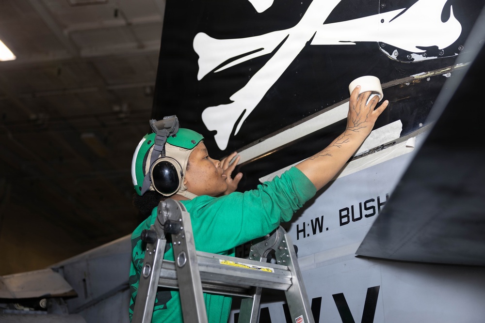 Daily Operations Aboard USS George H.W. Bush (CVN 77)