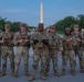 Mississippi National Guard Soldiers connect with the community at the Lincoln Memorial