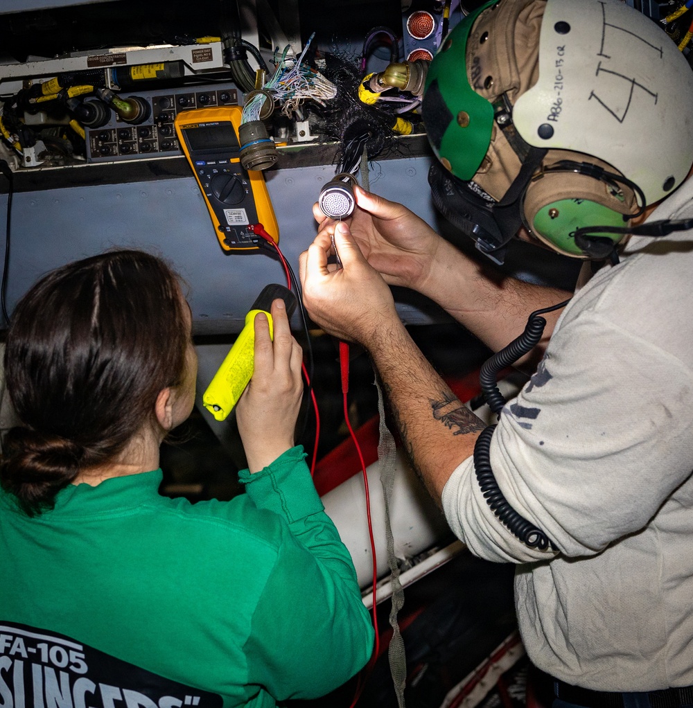 Daily Operations Aboard USS George H.W. Bush (CVN 77)