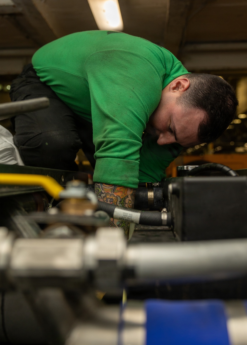 Daily Operations Aboard USS George H.W. Bush (CVN 77)