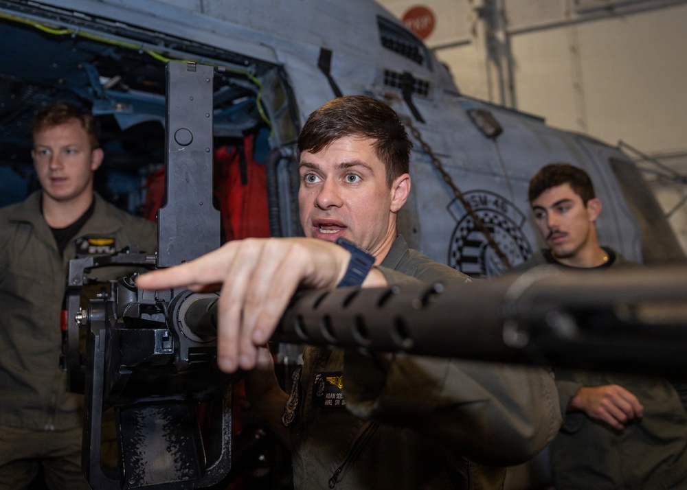 Daily Operations Aboard USS George H.W. Bush (CVN 77)