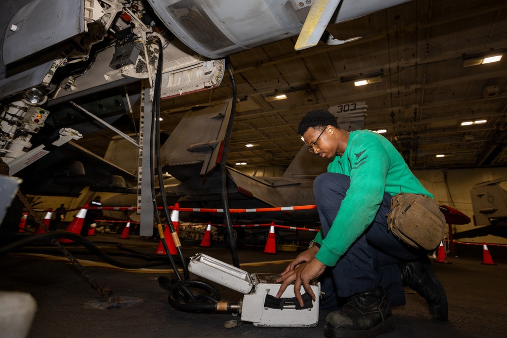 Daily Operations Aboard USS George H.W. Bush (CVN 77)