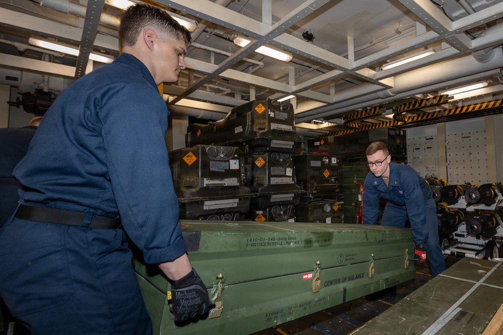 Daily Operations Aboard USS George H.W. Bush (CVN 77)