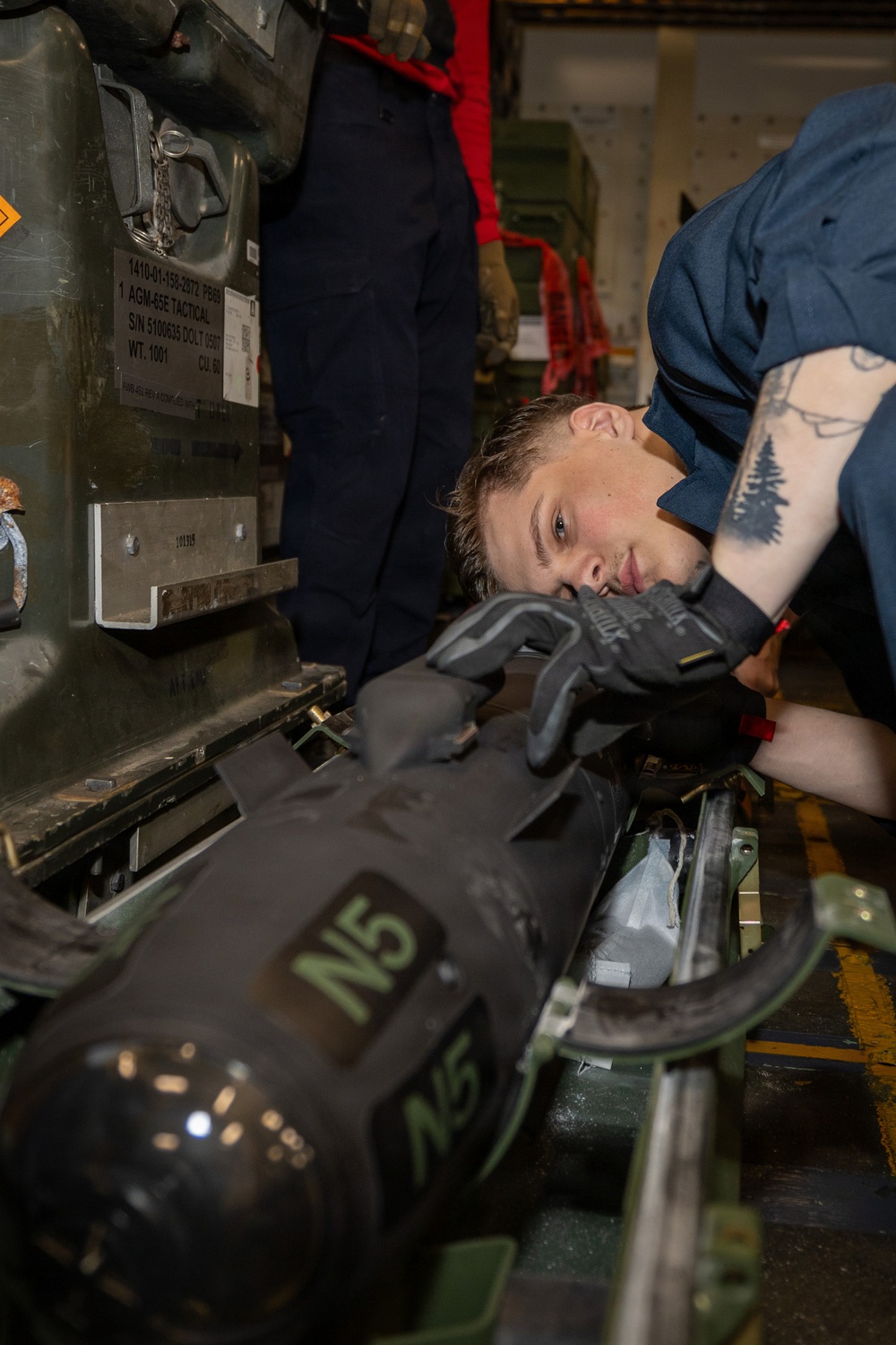 Daily Operations Aboard USS George H.W. Bush (CVN 77)