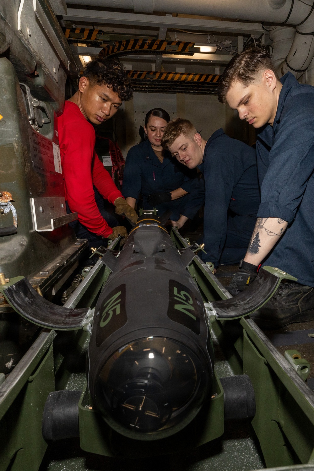 Daily Operations Aboard USS George H.W. Bush (CVN 77)