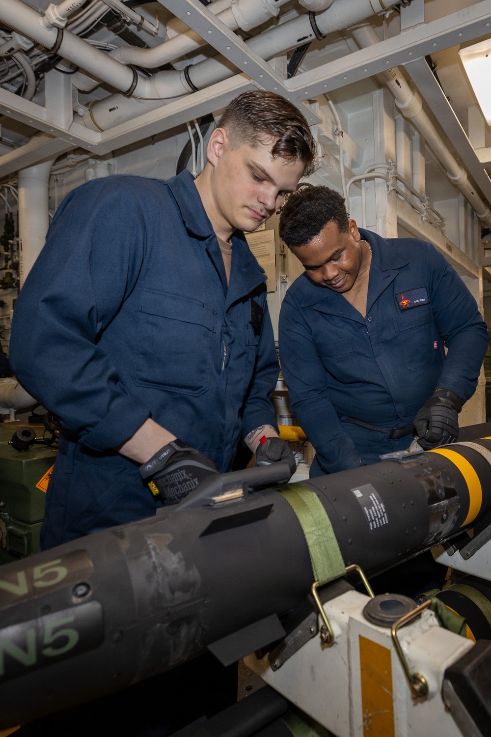 Daily Operations Aboard USS George H.W. Bush (CVN 77)