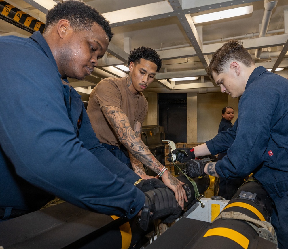 Daily Operations Aboard USS George H.W. Bush (CVN 77)