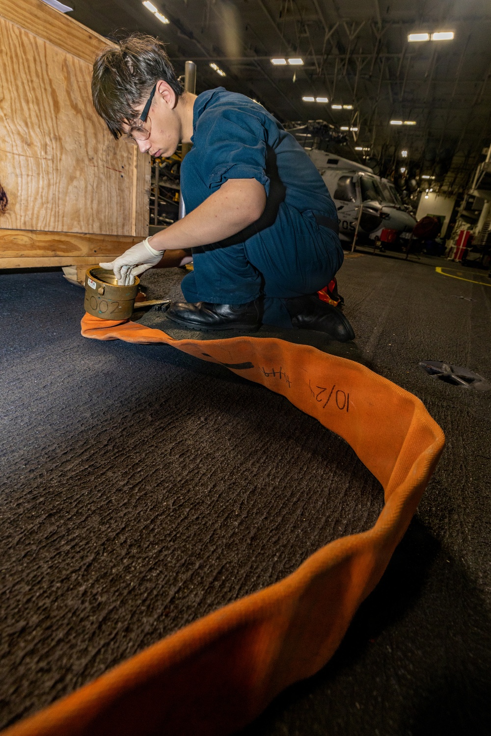 Daily Operations Aboard USS George H.W. Bush (CVN 77)