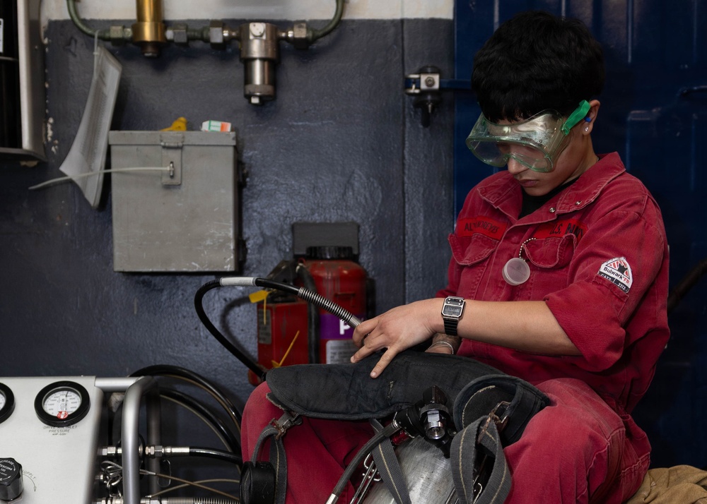 Daily Operations Aboard USS George H.W. Bush (CVN 77)
