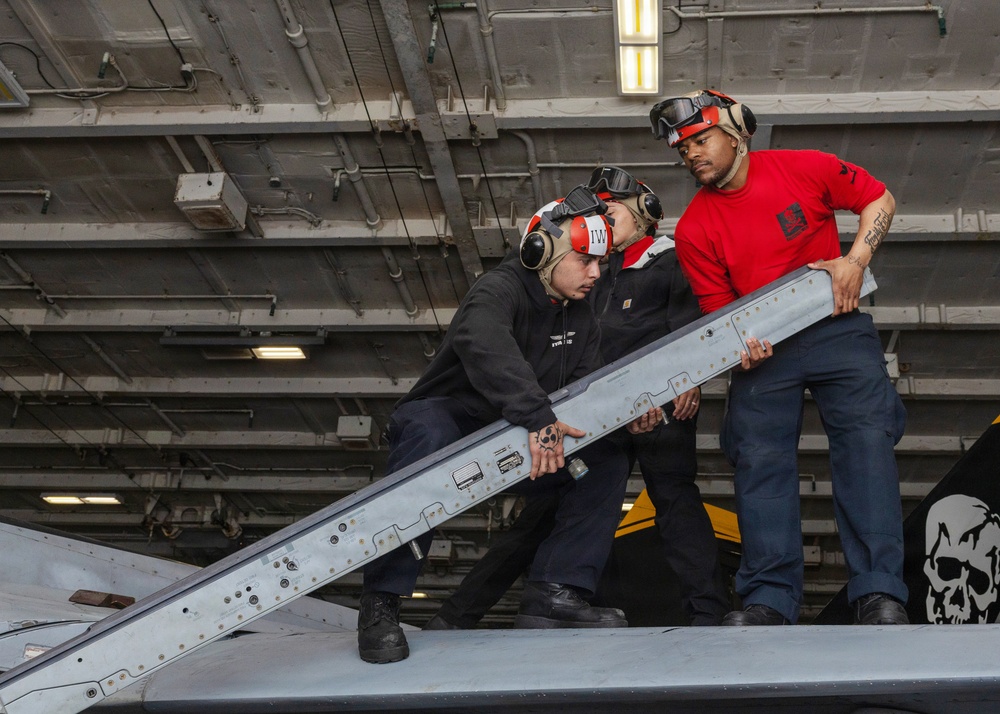 Daily Operations Aboard USS George H.W. Bush (CVN 77)