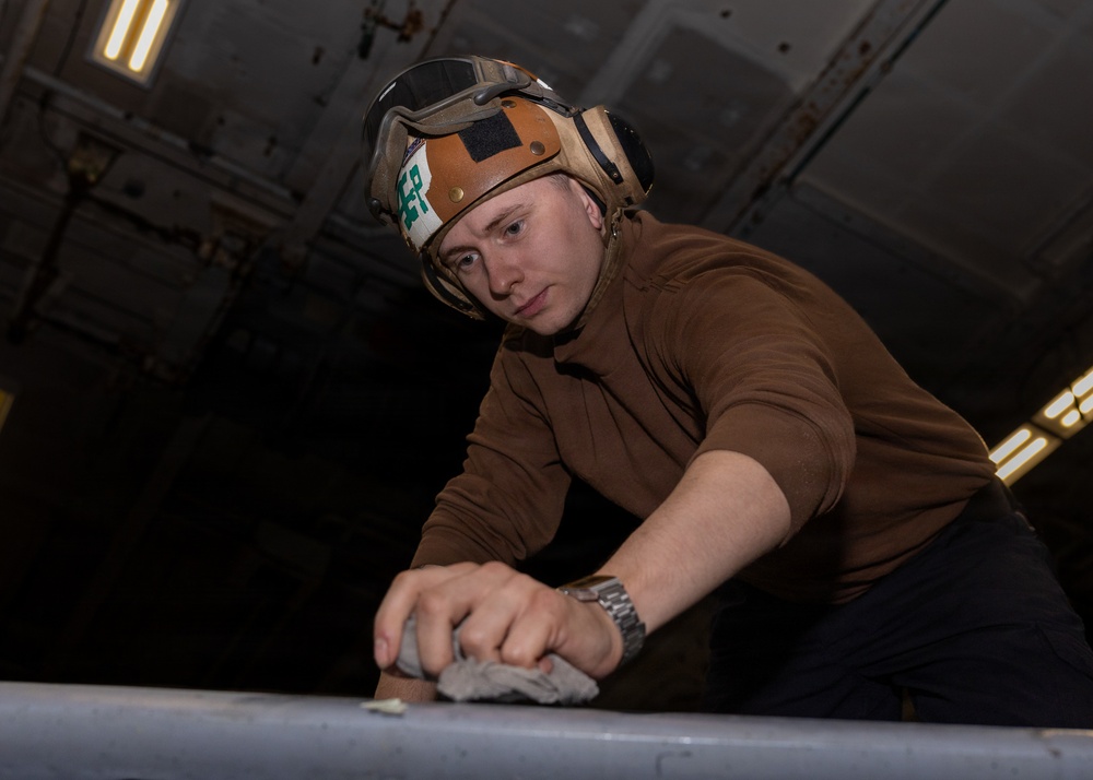Daily Operations Aboard USS George H.W. Bush (CVN 77)