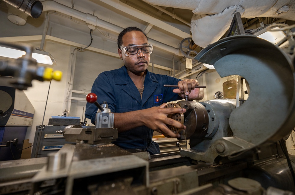 Daily Operations Aboard USS George H.W. Bush (CVN 77)
