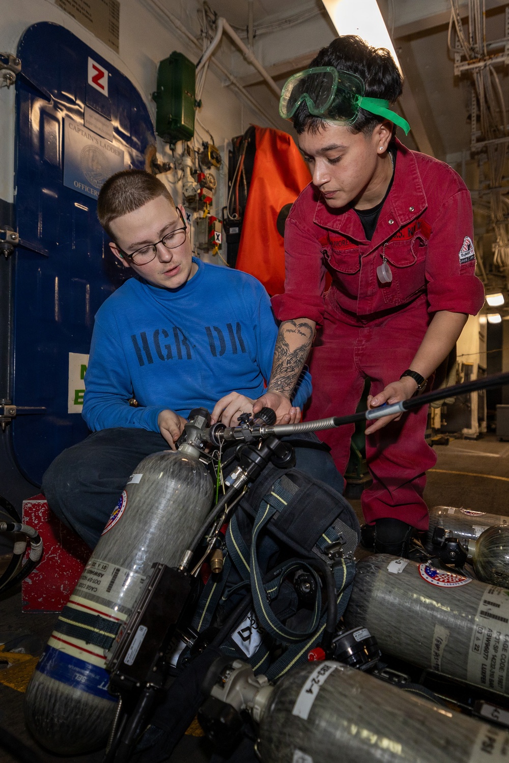 Daily Operations Aboard USS George H.W. Bush (CVN 77)