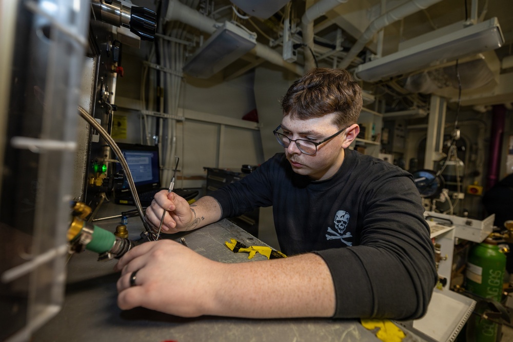 Daily Operations Aboard USS George H.W. Bush (CVN 77)