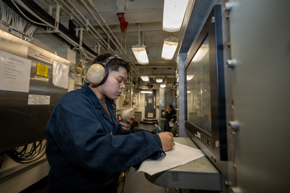 Daily Operations Aboard USS George H.W. Bush (CVN 77)