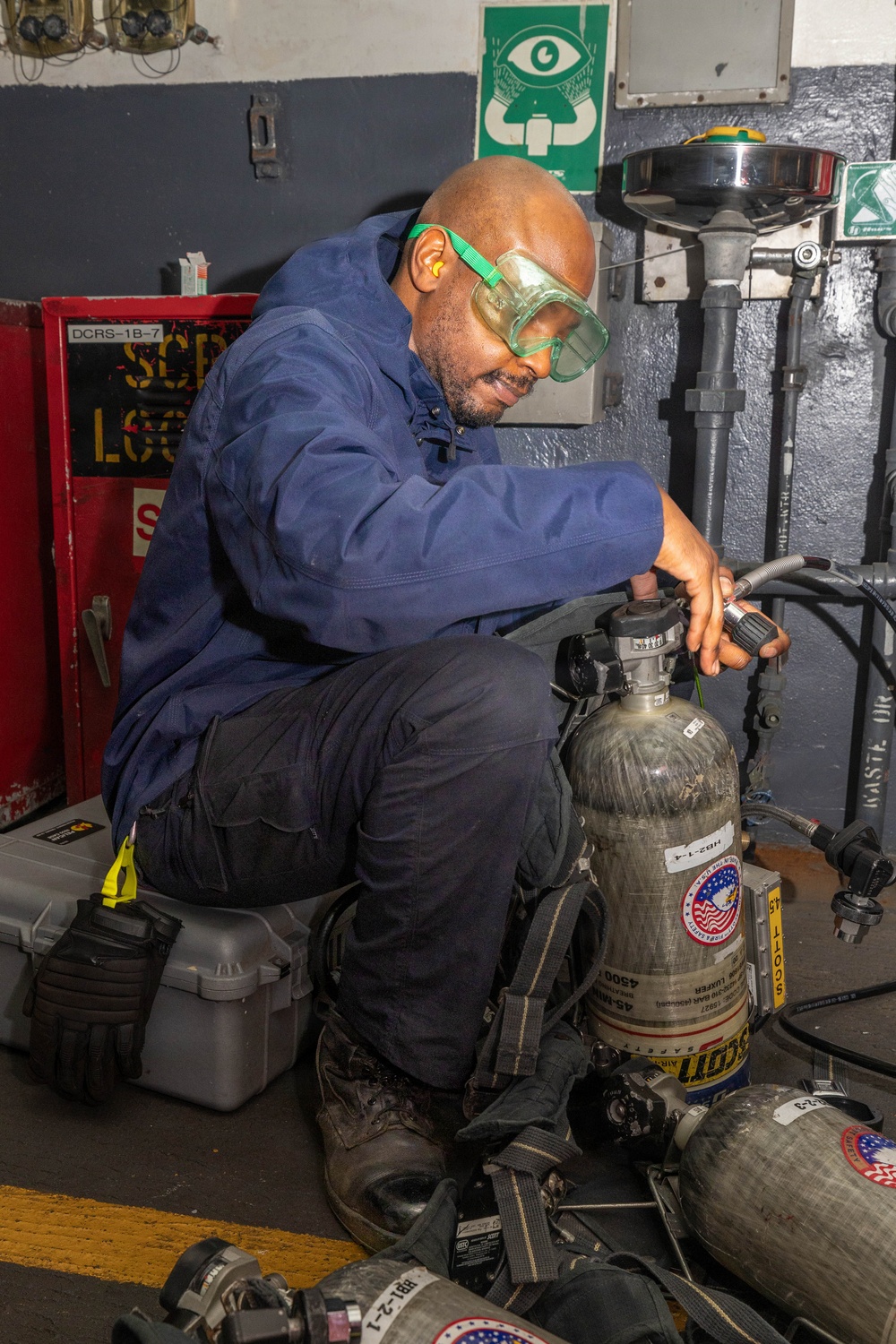 Daily Operations Aboard USS George H.W. Bush (CVN 77)