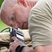 Airmen from the 113th Contingency Response Squadron practice land navigation at Camp Atterbury Joint Maneuver Training Center
