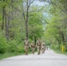 Airmen from the 113th Contingency Response Squadron practice land navigation at Camp Atterbury Joint Maneuver Training Center