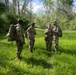 Airmen from the 113th Contingency Response Squadron practice land navigation at Camp Atterbury Joint Maneuver Training Center
