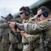 Airmen from the 113th Contingency Response Squadron fire M18 Sig Sauer handguns and transition with M4A1 carbine rifles at Camp Atterbury