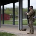 Airmen from the 113th Contingency Response Squadron fire M18 Sig Sauer handguns and transition with M4A1 carbine rifles at Camp Atterbury