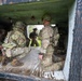 Airmen from the 113th Contingency Response Squadron and 181st Medical Group participate in Round-robin helicopter training on a UH-60 Black Hawk at Camp Atterbury