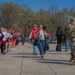Mississippi National Guard Soldiers patrol at the Lincoln Memorial