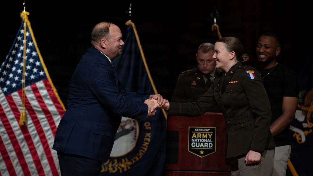 Kentucky Army National Guard OCS Class 68-26 Graduates