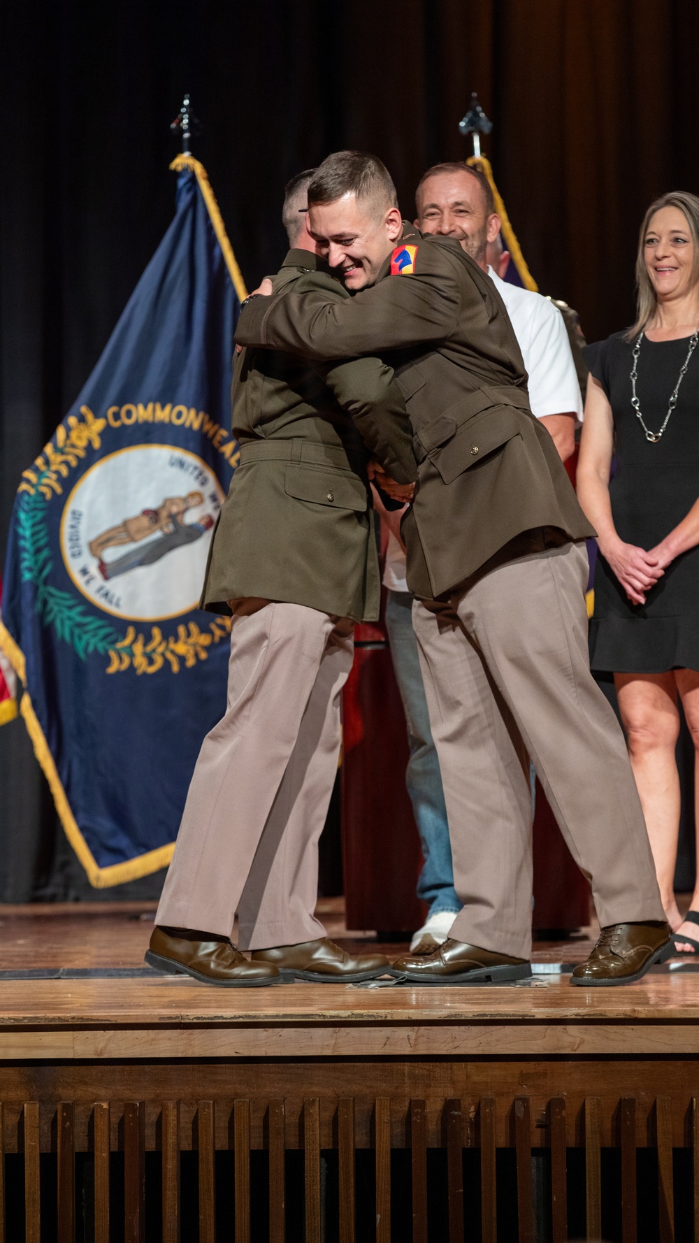 Kentucky Army National Guard OCS Class 68-26 Graduates
