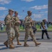 Mississippi National Guard Soldiers patrol during the Blossom Kite Festival