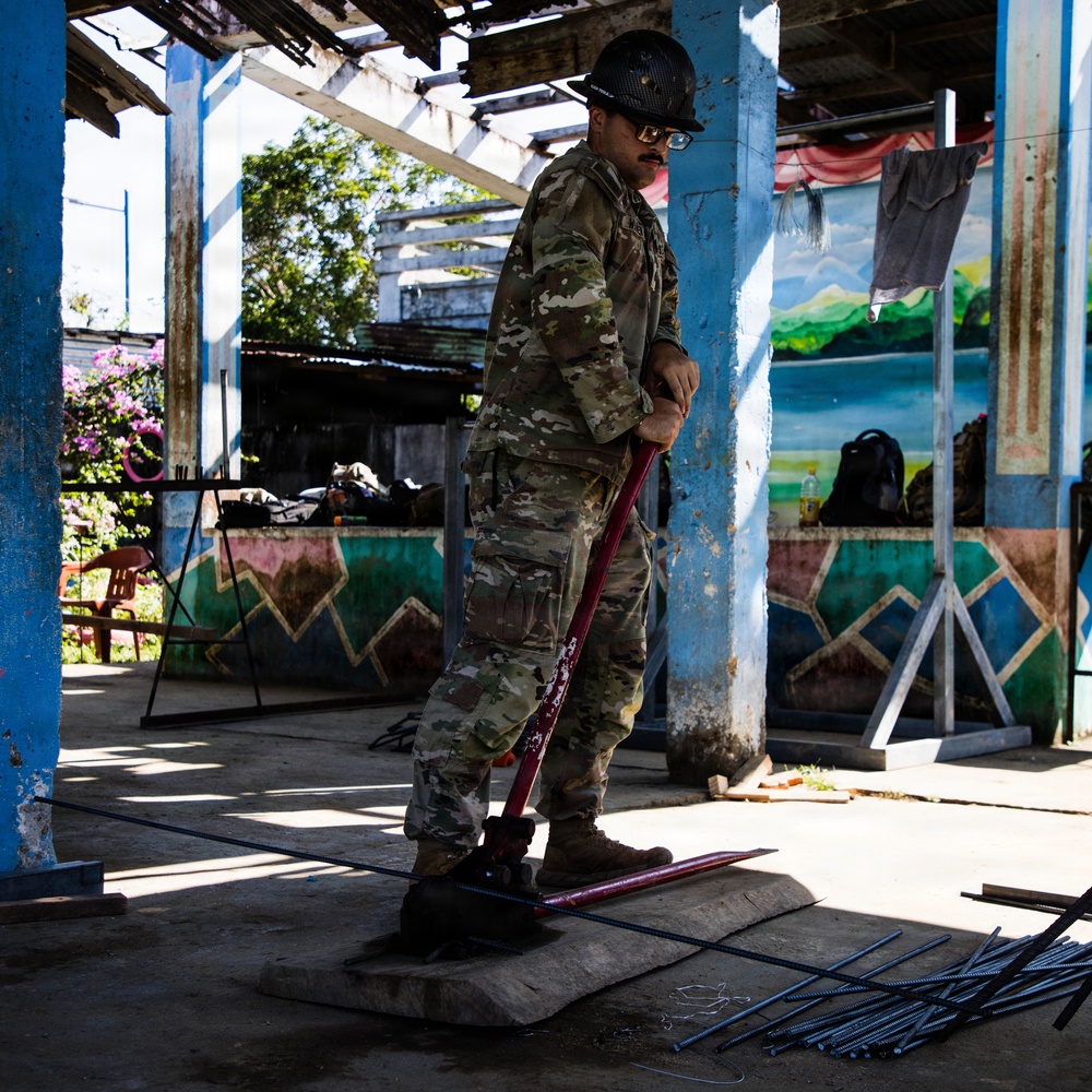 U.S. and Philippine Forces Build School During Exercise Balikatan 2026