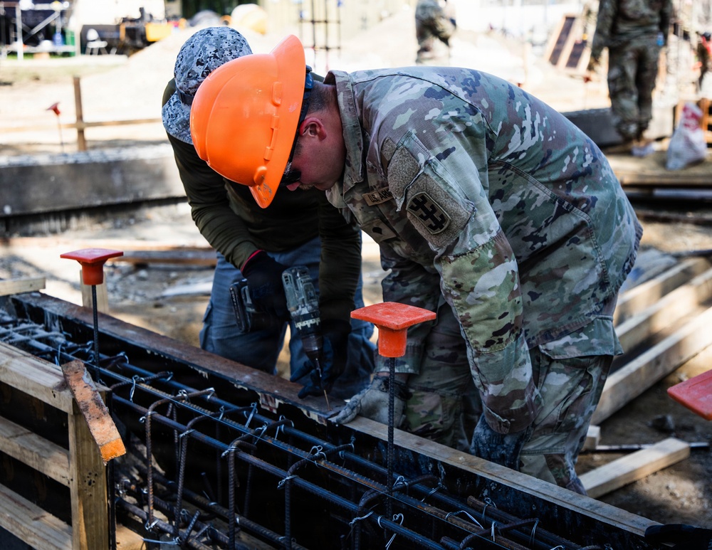 U.S. and Philippine Forces Build School During Exercise Balikatan 2026