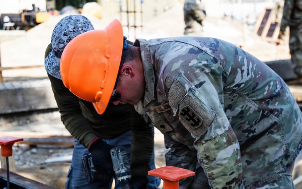 U.S. and Philippine Forces Build School During Exercise Balikatan 2026