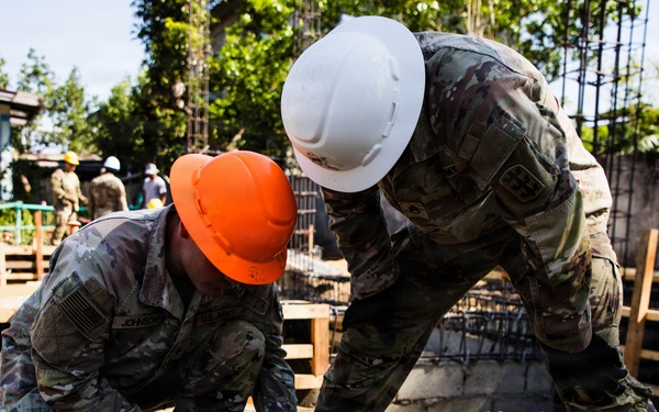 U.S. and Philippine Forces Build School During Exercise Balikatan 2026