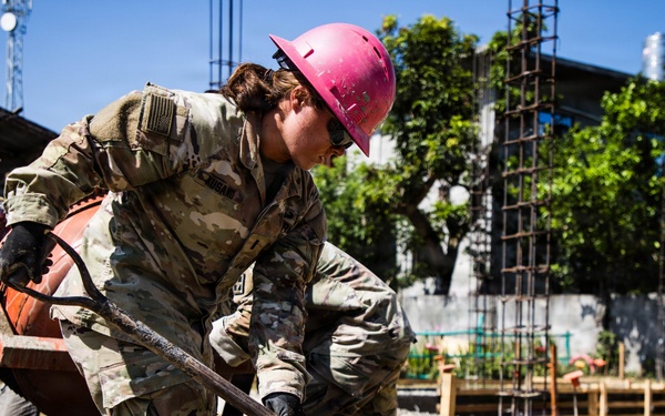 U.S. and Philippine Forces Build School During Exercise Balikatan 2026