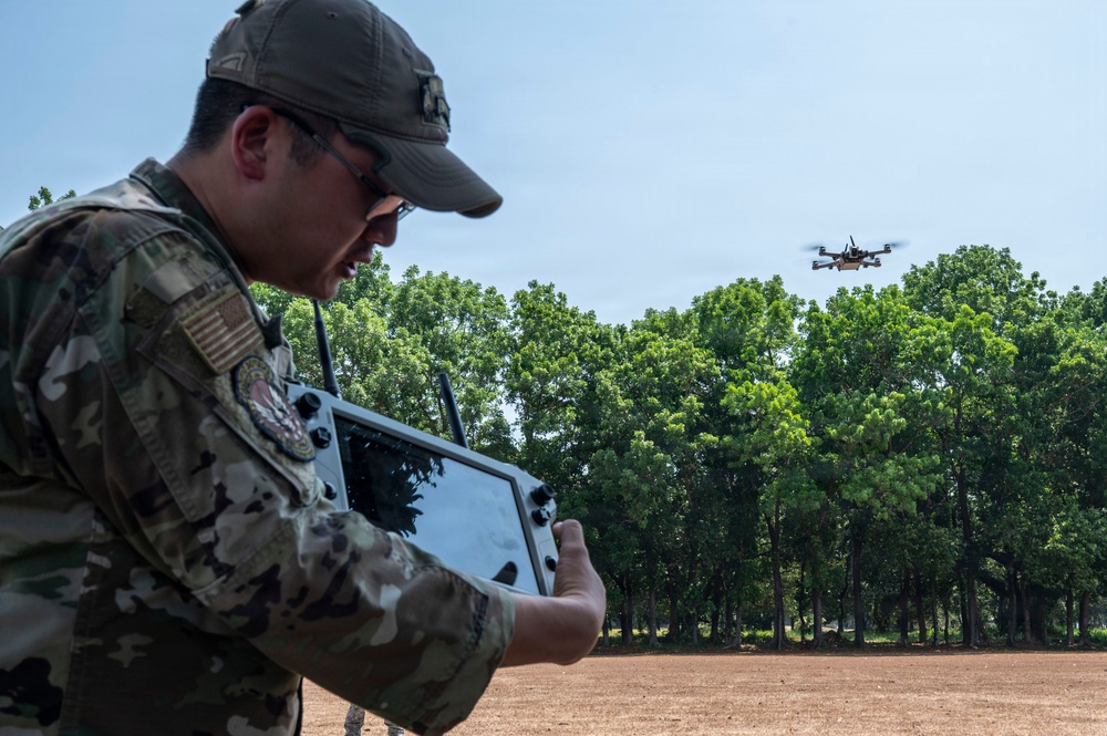 USAF-Philippine Air Force Conduct Counter Drone Training