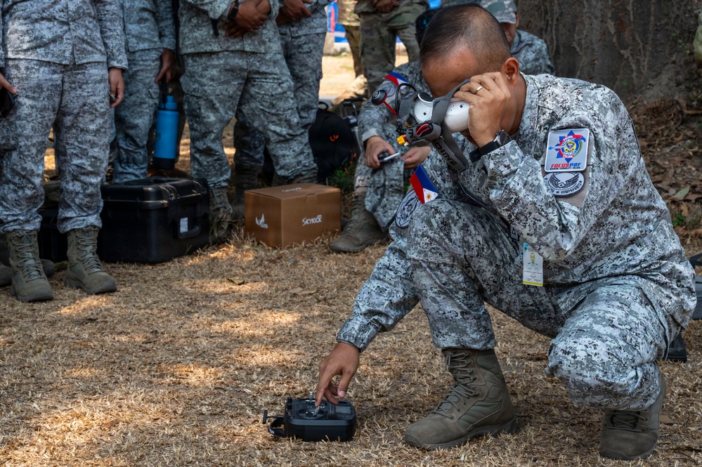 USAF-Philippine Air Force Conduct Counter Drone Training