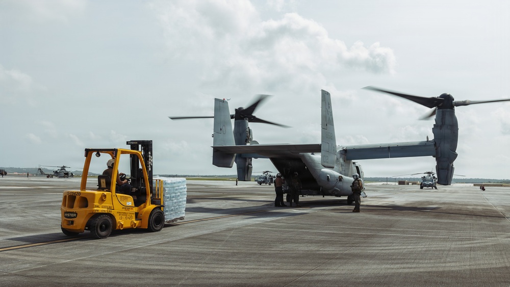 11th MEU Marines, Sailors Respond to Super Typhoon Sinlaku