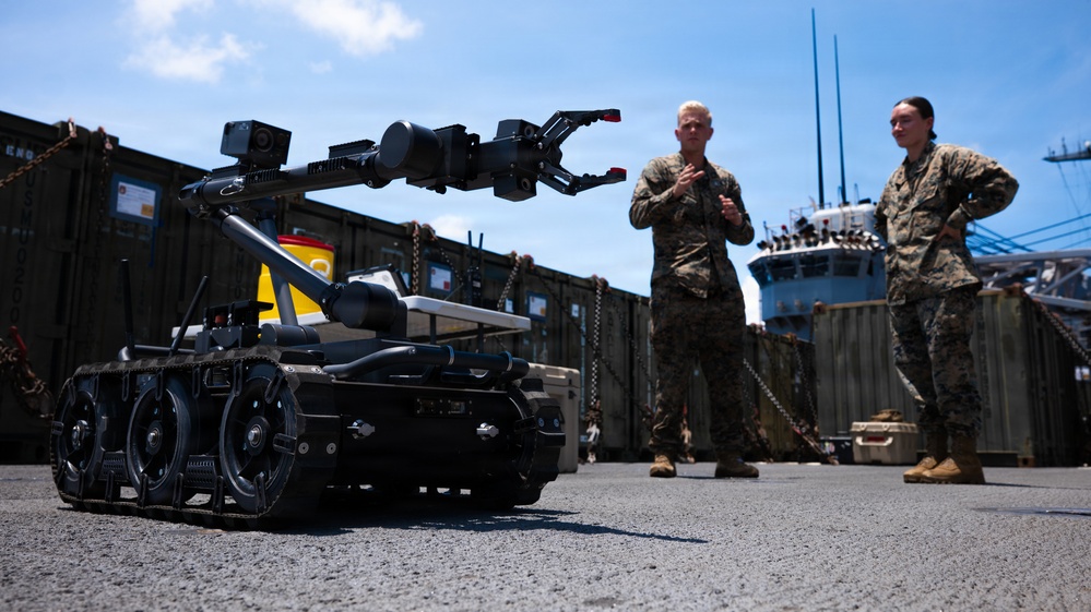 Task Force Ashland  EOD Conducts MTRS II Demonstration