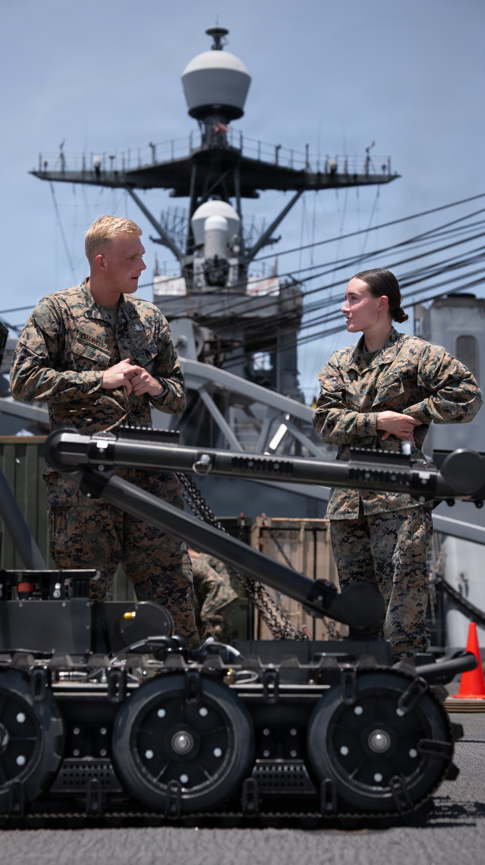 Task Force Ashland  EOD Conducts MTRS II Demonstration