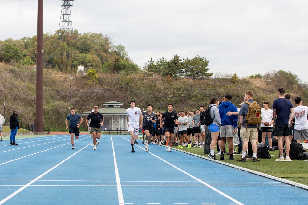 U.S. Marines come together for MALS-12 spring fling relay event