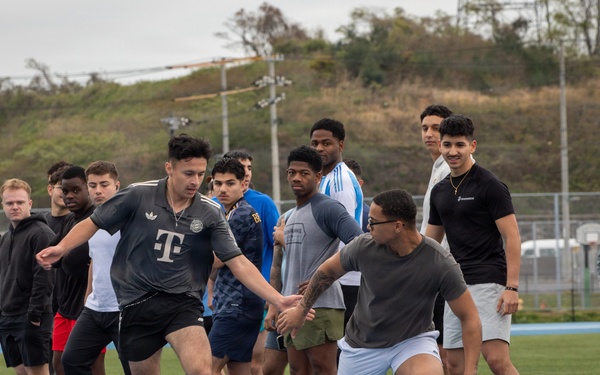 U.S. Marines come together for MALS-12 spring fling relay event